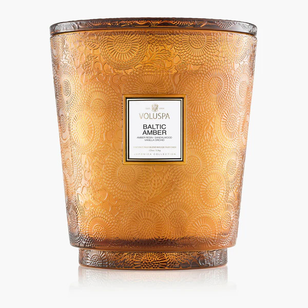 Baltic Amber - 5 Wick Hearth Candle | Voluspa