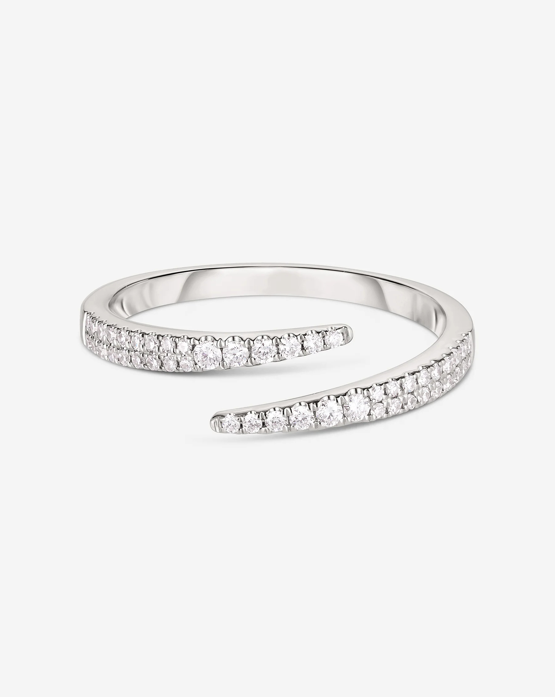 Open Diamond Wrap Ring | Ring Concierge