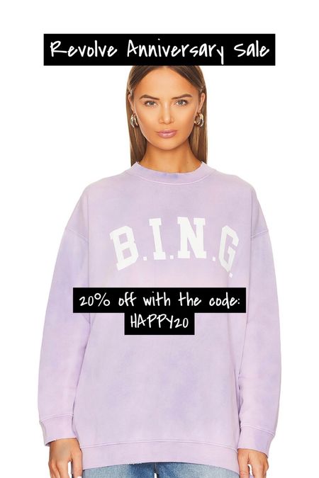 Anine Bing sale - 20% off REVOLVE with the code: HAPPY20

#LTKsalealert #LTKstyletip #LTKcurves