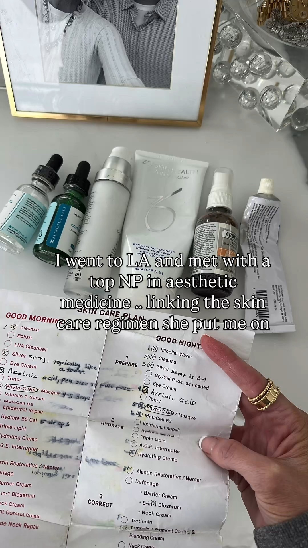 My skin care regimen.. linking what I can 🫶 2 are prescriptions … Azelaic acid, and tretinoin. Spray silver spray first to kill bad bacteria and acne, causing bacteria.