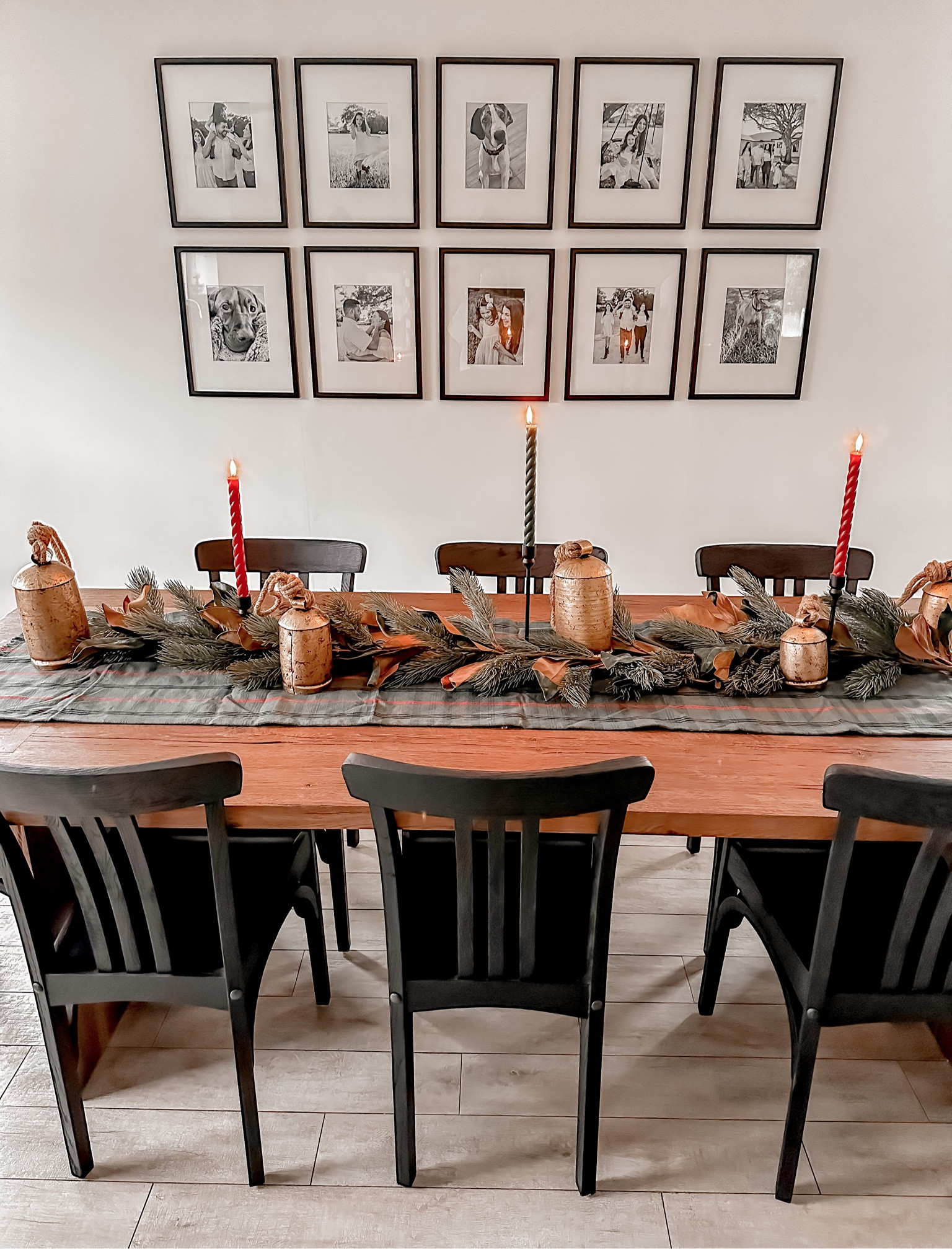 I like the simplicity of my dining table. 

#LTKSeasonal #LTKHoliday #LTKhome