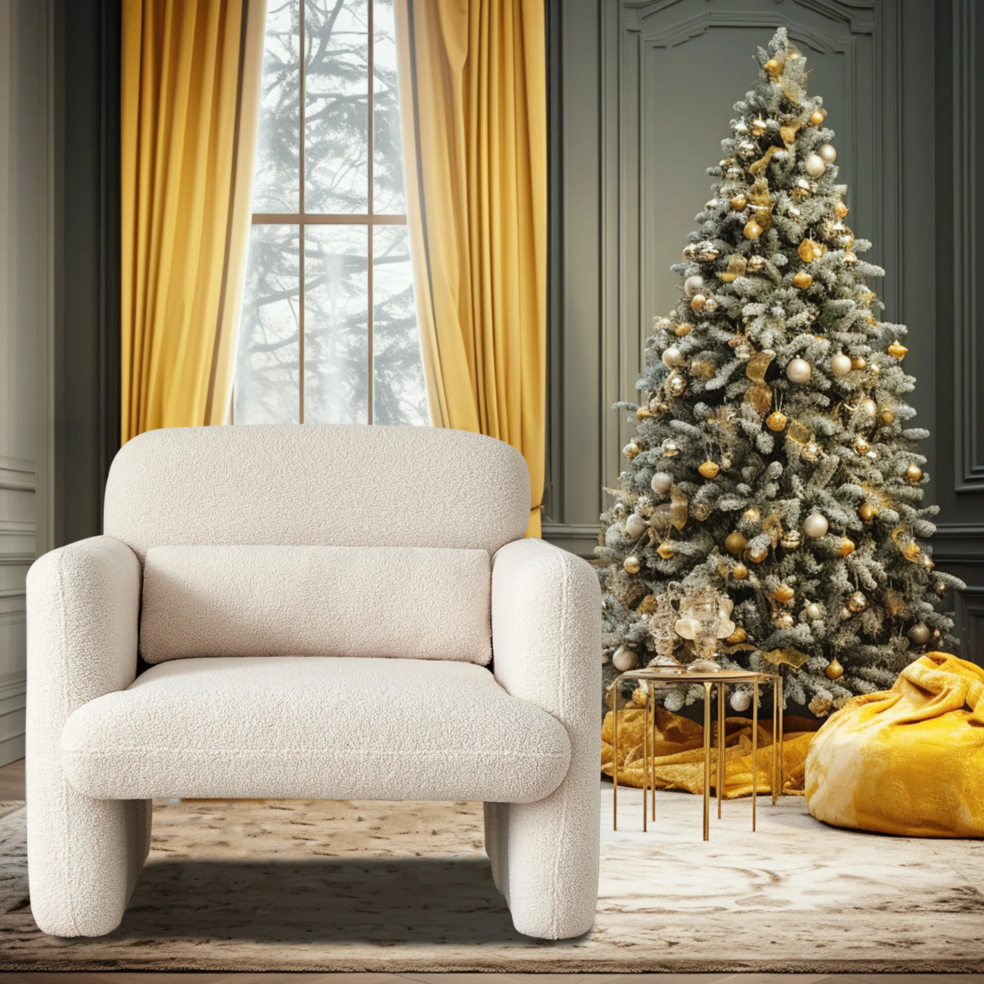 30.31'' Wide Armchair,Accent chair,Living room chair with solid wood frame | Wayfair North America