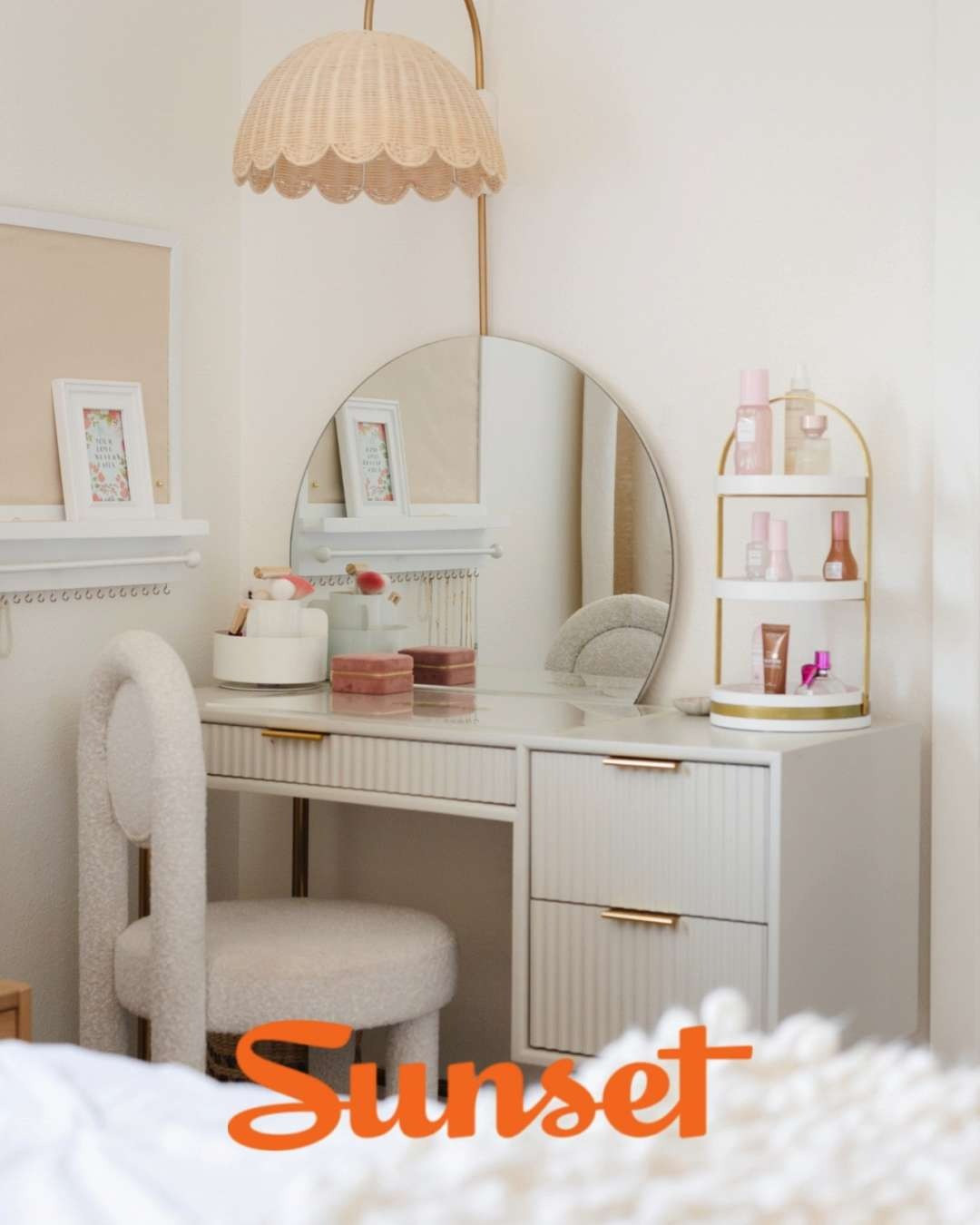 Scallops aren’t just trending—they’re timeless when done right. In my Sunset Magazine feature, I shared how I used scalloped details to bring personality and playfulness to two sisters’ bedrooms—think scalloped-edge corkboards, curvy ottomans, a bold brass mirror, and the sweetest pink lamp shade.

Shop my favorite scalloped mirrors, lighting, furniture, and accessories below to bring this charming shape into your own home.

#PeggyHaddadInteriors #ScallopTrend #SunsetMagazineFeature #HomeDecor
 

 

#LTKHome #LTKHome