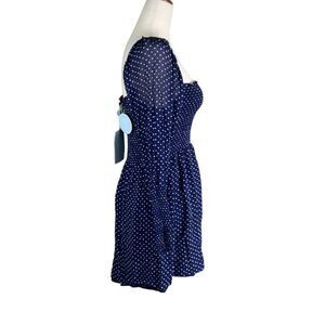 fvHill House Home Navy Polka Dot Nap Dress Size S | Poshmark