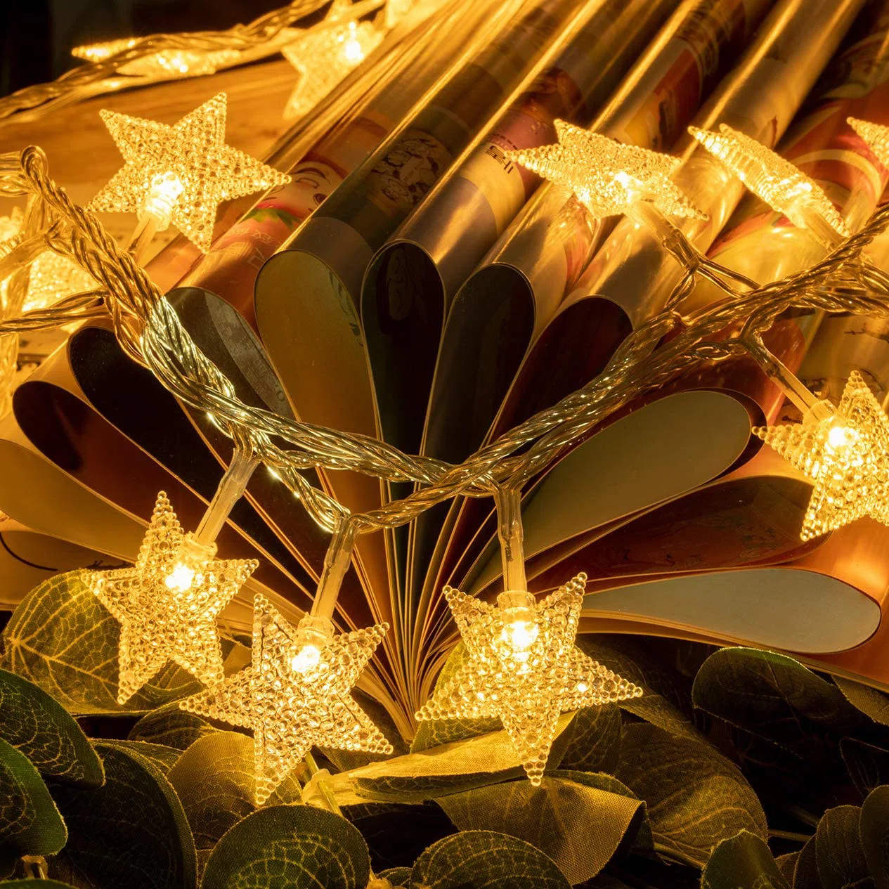The Holiday Aisle® 100 LED 49 FT Star String Lights & Reviews | Wayfair | Wayfair North America