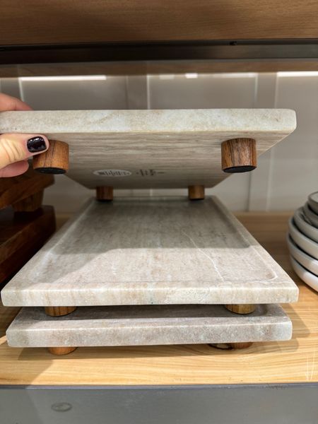 This marble platter with wood feet is such a versatile piece of decor to corral items in any space from kitchen, so entryway, coffee table or even on a shelf! 



#LTKfindsunder50 #LTKhome