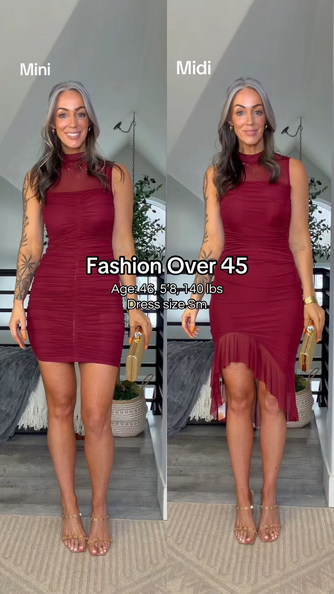 Same style of dress, two different lengths! I’m wearing size small.

#LTKOver40 

#LTKmomlife #LTKootd