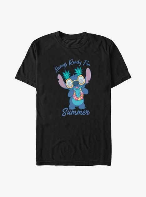 Disney Lilo & Stitch Always Ready For Summer T-Shirt | BoxLunch