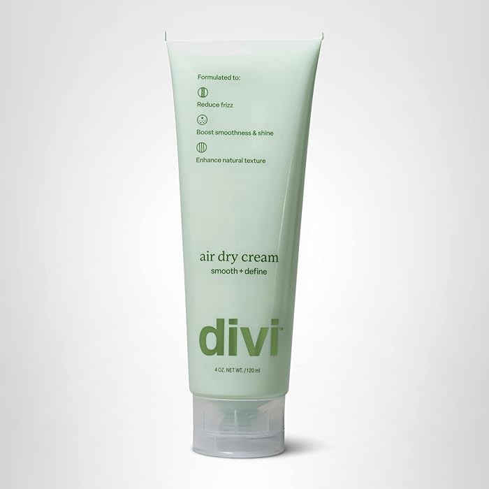 Divi Air Dry Styling Cream for Curly, Wavy & Frizzy Hair, Smooths, De-Frizzes, & Defines Strands ... | Amazon (US)