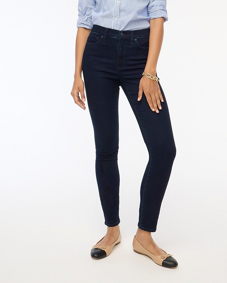9" mid-rise skinny jean in signature stretch+ | J.Crew Factory