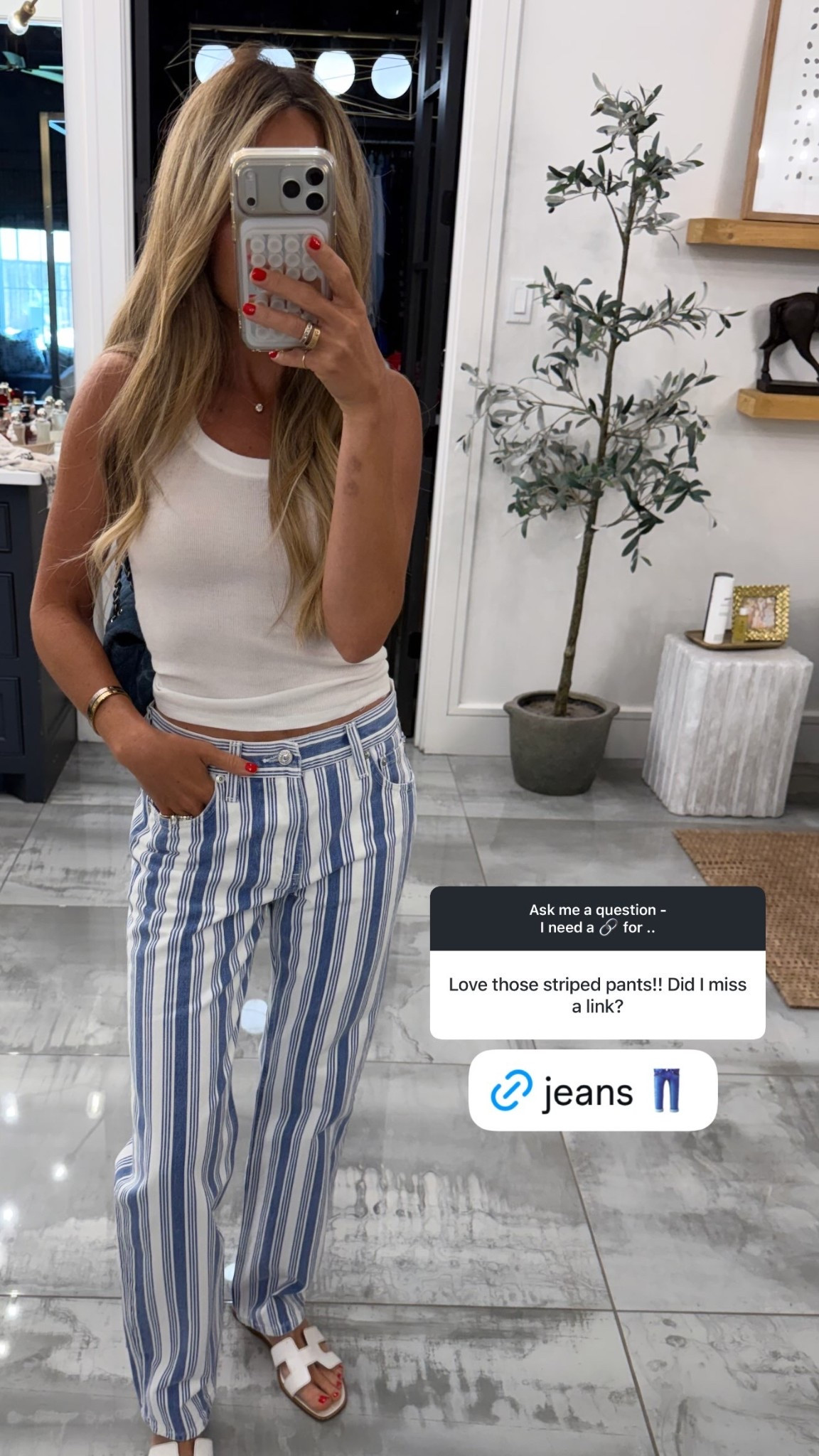 Jeans run a little big, so could go down one if you want them fitted