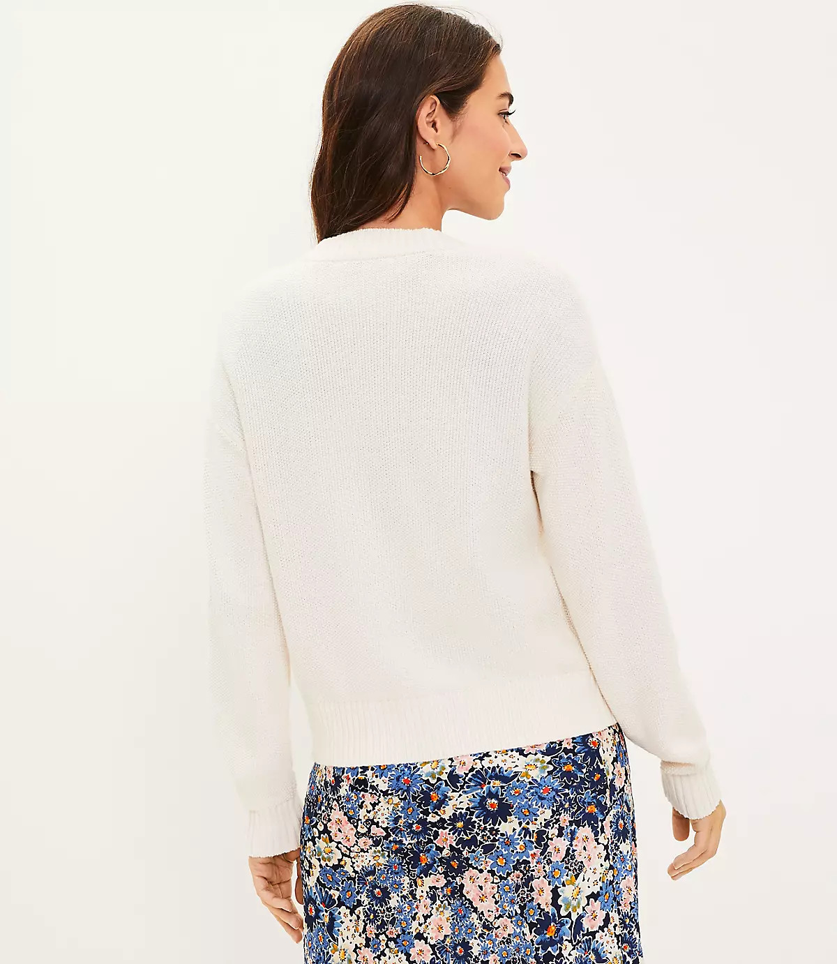 Stitchy Cardigan | LOFT