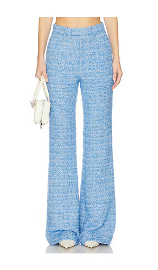 Asha Tweed Pant in Cornflower Blue | Revolve Clothing (Global)
