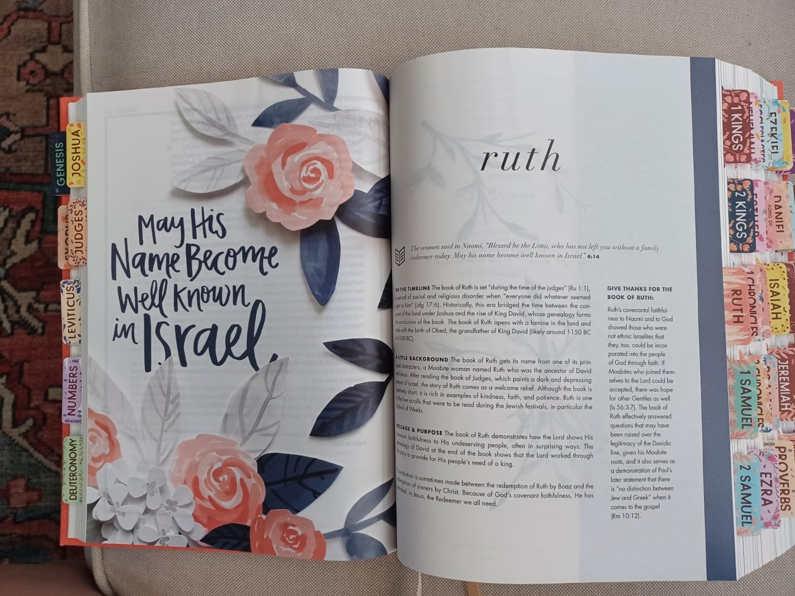 CSB She Reads Truth Bible, Poppy Linen, Black Letter, Full-Color Design, Notetaking Space, Devoti... | Amazon (US)