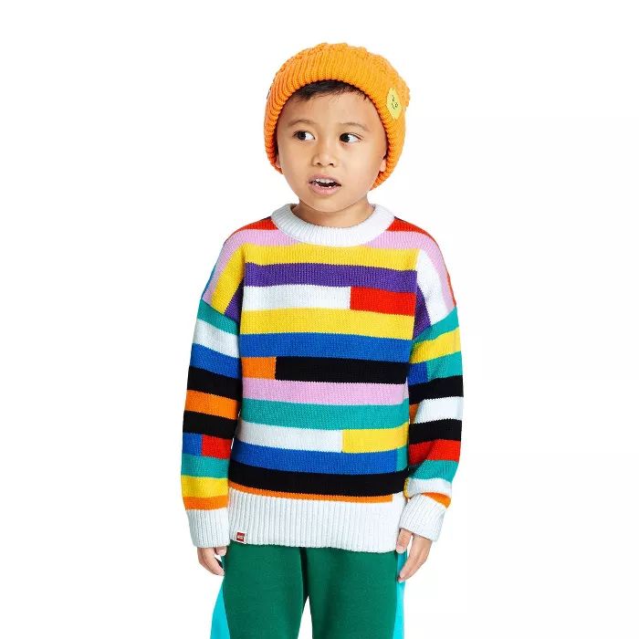 Toddler Mix Stripe Sweater - LEGO® Collection x Target | Target