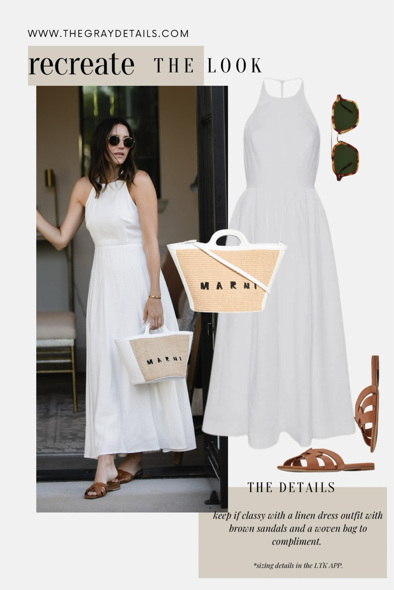 Style this halter white dress for your next summer outfit 

#LTKOver40 #LTKTravel #LTKShoeCrush