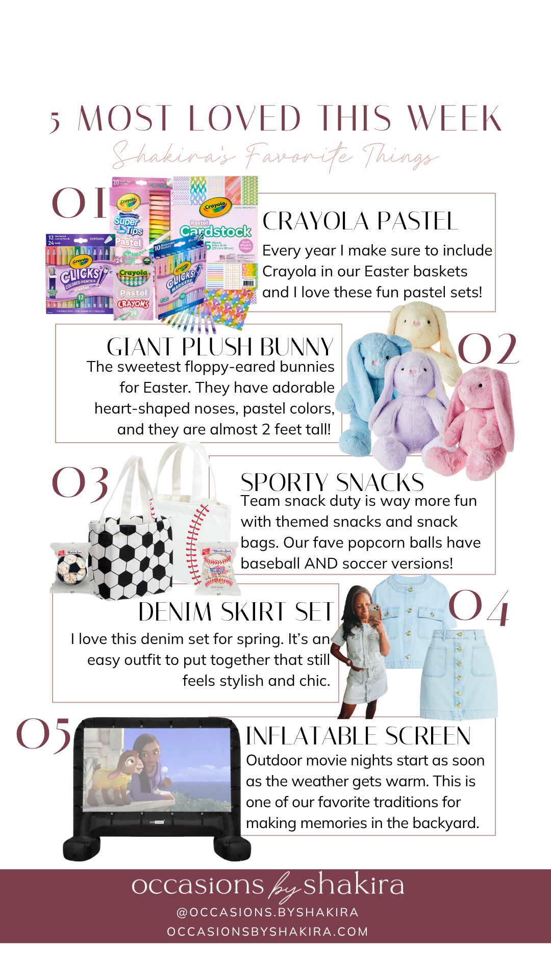 Your 5 Most Loved Items from Instagram this Week 

 

#LTKmomlife #LTKSeasonal #LTKKids