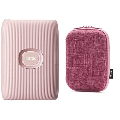Fujifilm Instax Mini Link 2 - Soft Pink w/Instax Mini Link 2 Case - Pink | Amazon (US)