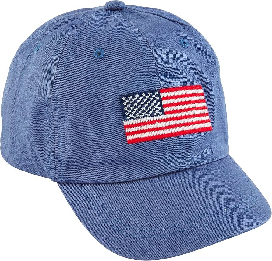 Mud Pie Flag Embroidered Hat | Amazon (US)