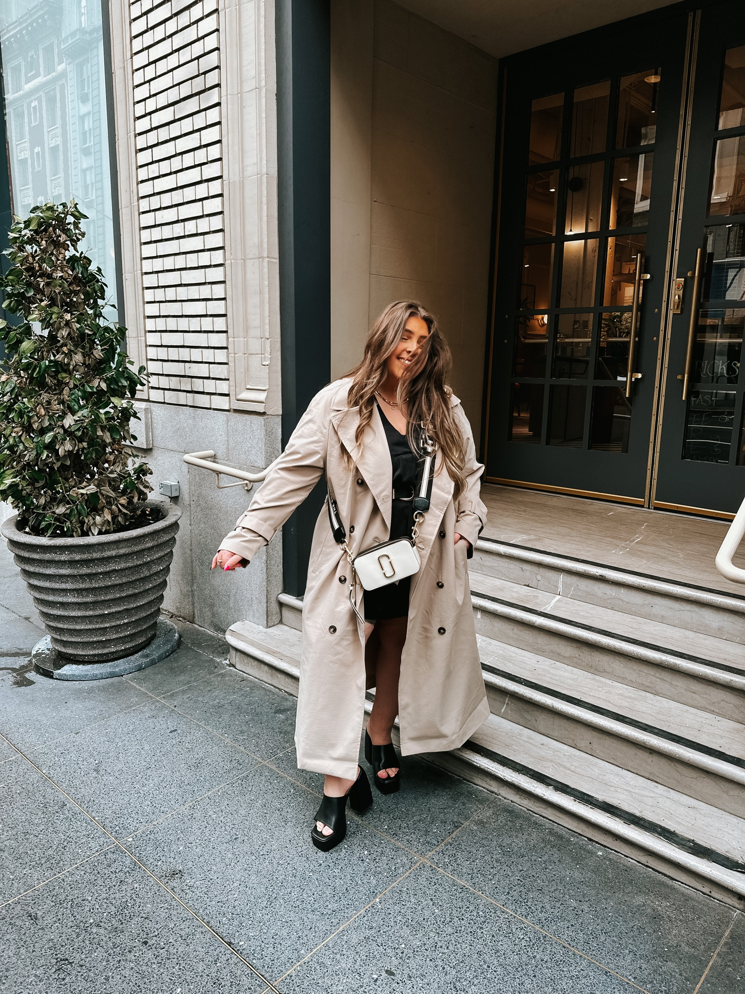 dress - xl - similar
coat - xxl
shoes - 10 - fit tts

trench coat // street style // lbd // black dress // amazon fashion // platform shoes 

#LTKFind #LTKstyletip #LTKshoecrush