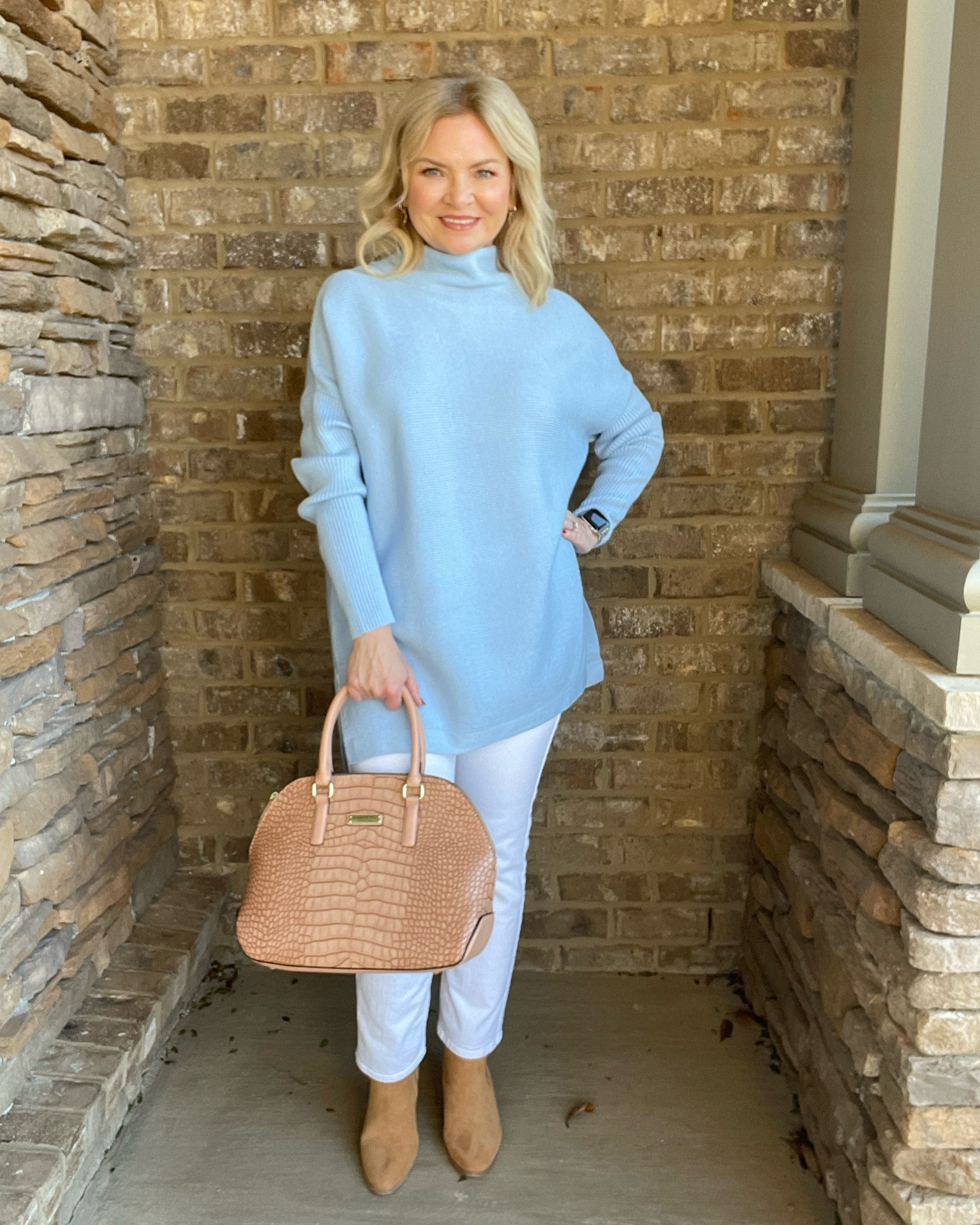 Small in sweater, 4 in jeans, boots TTS 
Boots
Jeans
Work outfit
Sweater
Sweater outfit
Winter outfit
Amazon finds
Amazon fashion
Walmart finds
Walmart fashion
#competition

#LTKstyletip #LTKFind #LTKunder100