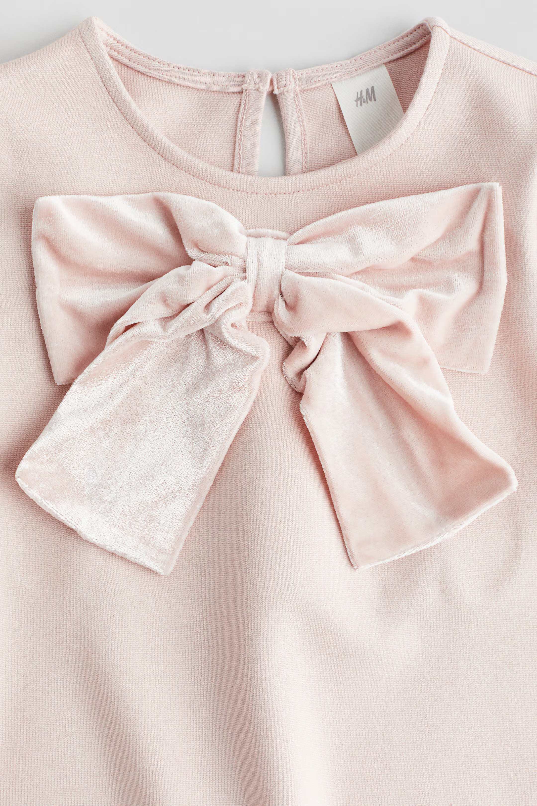 Bow-Detail Jersey Dress | H&M (US + CA)