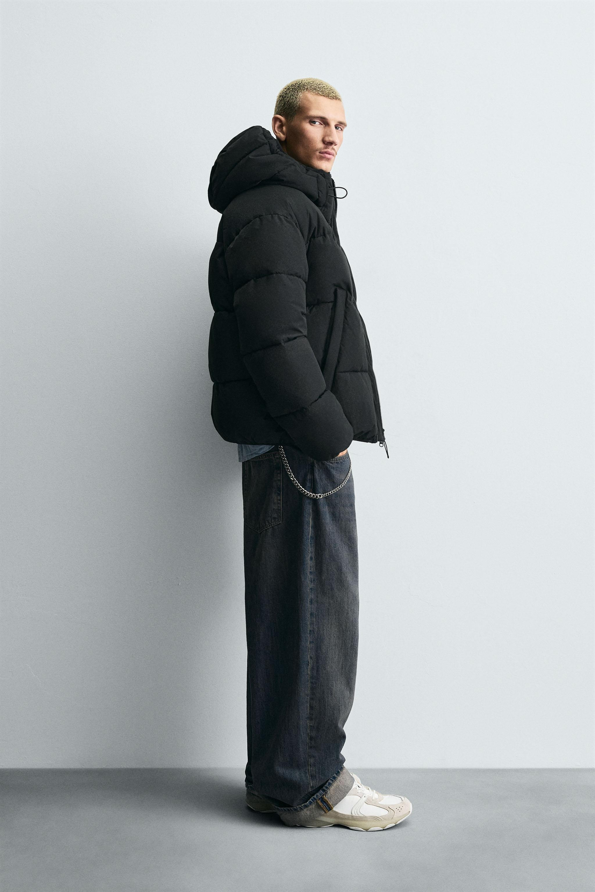 HOODED PUFFER JACKET | Zara US