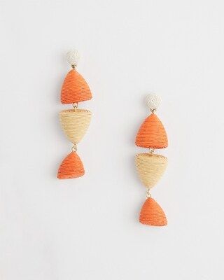 No Droop™ Abstract Fish Drop Earrings | Chico's