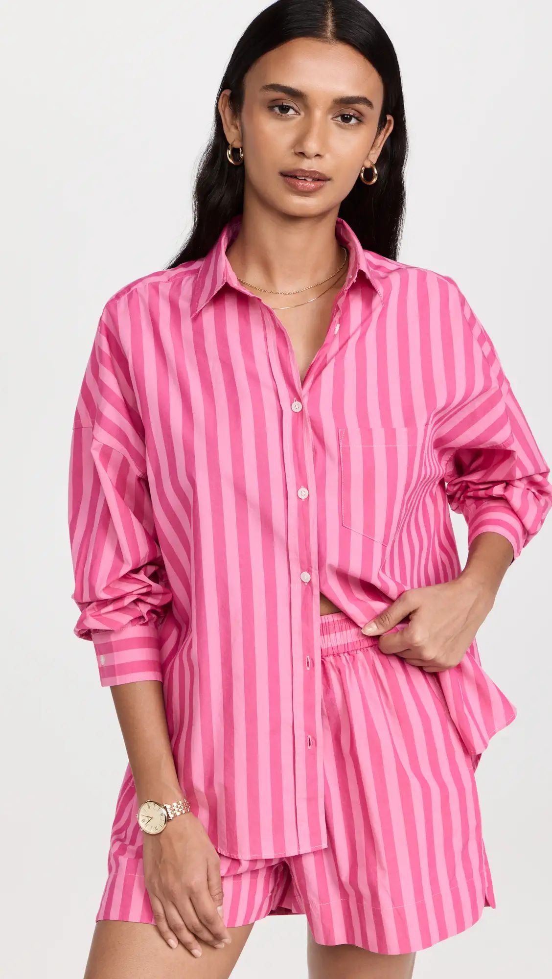 Long Sleeve Shirt Stripe | Shopbop