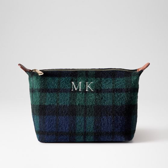 Sutton Plaid Pouch | Mark and Graham