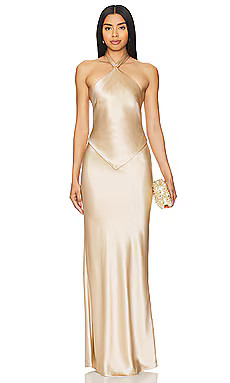 retrofete Ester Dress in Nude from Revolve.com | Revolve Clothing (Global)