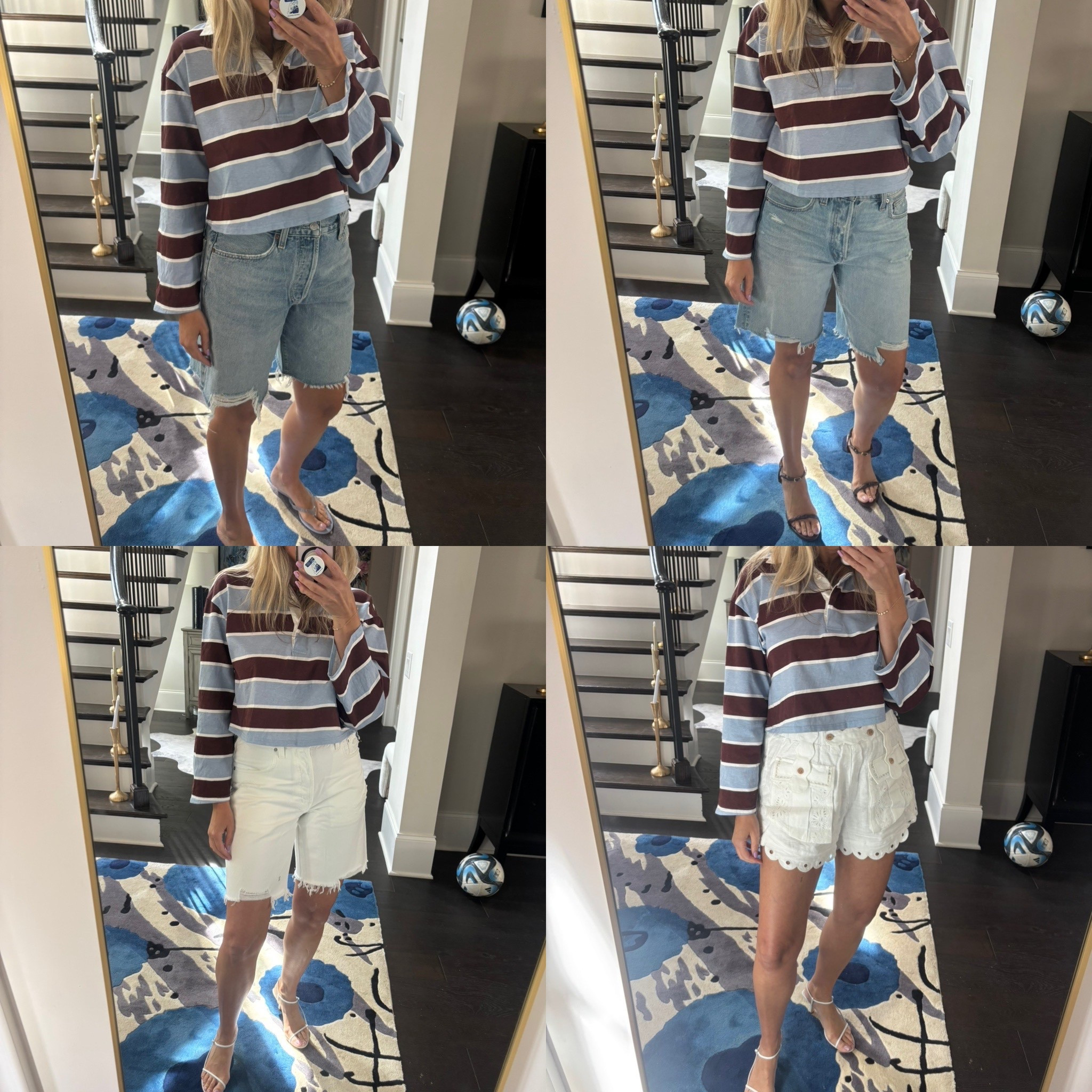 spring outfits 2026
Shorts I am loving!  And a few sandals 

#LTKmomlife #LTKootd #LTKOver40