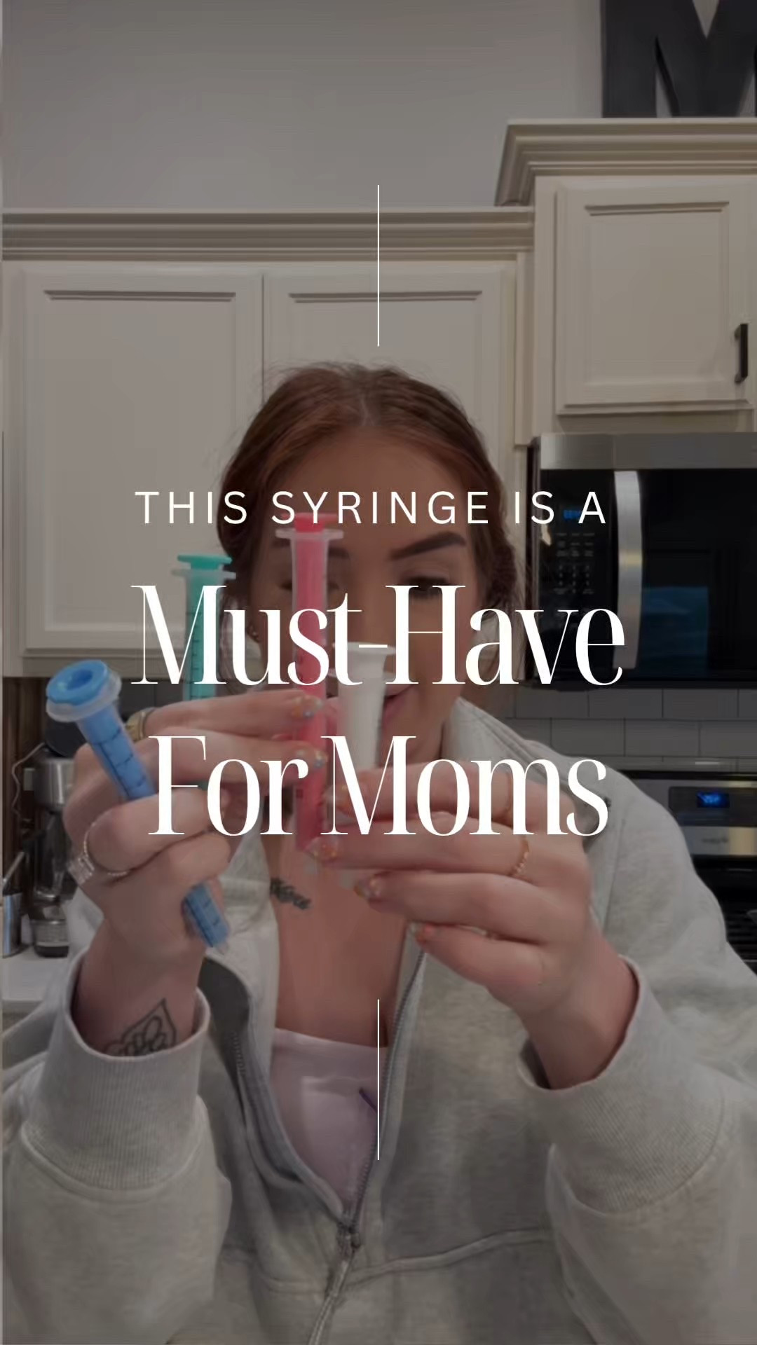 If you’ve ever had to tilt a bottle, hold your breath, and pray you don’t spill—this is for you 😂
This extra-long syringe actually reaches the bottom of the bottle. Game changer.

#LTKBaby #LTKFamily #LTKKids