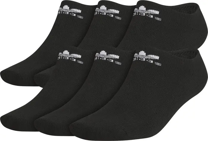 Originals Trefoil 6-Pack No-Show Socks | Nordstrom