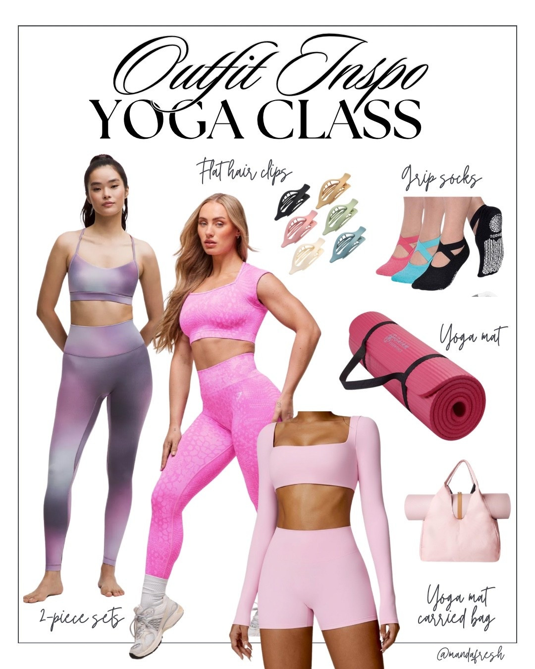 These pink sets are everything — soft, stretchy, and pretty enough to wear from the mat to matcha. If you’re into yoga, Pilates, or just want to feel like that girl during your workout, these fits are it 💖

Think yoga Barbie meets Hot Mom Energy.

pink workout set | matching yoga set | pilates outfit inspo | yoga fashion | activewear trends 2025 | cute gym outfits | soft girl activewear | hot mom workout clothes  | Pilates princess aesthetic

#LTKActive #LTKStyleTip #LTKFindsUnder50