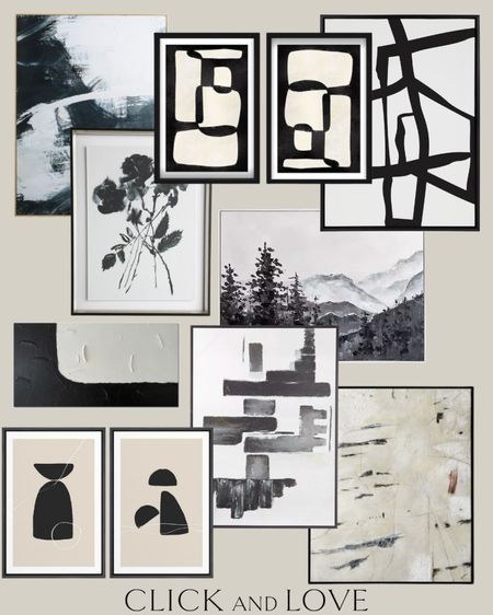 Black and white art finds 🖤 mix and match abstract prints to accent your space! 

Amazon finds, Target, kirklands, Marshall’s, west elm, cb2, home decor, wall decor, art, framed art, budget friendly art, neutral art, black and white art, abstract art, landscape art, gallery wall, entryway, dining room, bedroom, hallway, living room, modern home decor, traditional home decor, style tip, interior design, affordable art finds, Amazon finds, monochromatic artwork

#LTKstyletip #LTKhome #LTKfindsunder100
