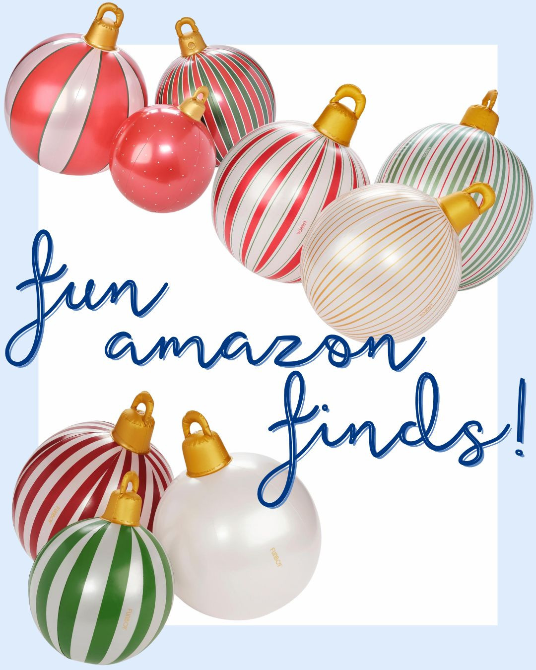 Fun Amazon finds! 

ornaments, yard decor, home, gift ideas, holiday gift guide, christmas gifts, seasonal shopping, holiday trends

#HolidayGiftGuide #GiftIdeas #ChristmasGifts #LTKHoliday #GiftInspo #HolidayStyle #LTKFinds #HolidayShopping 

 #LTKHoliday #LTKSeasonal #LTKHome