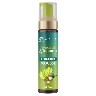 Mielle Organics Avocado & Tamanu Anti-Frizz Mousse - 7.5 fl oz | Target