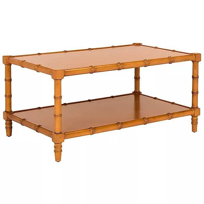 Safavieh Noam Coffee Table in Brown | Bed Bath & Beyond | Bed Bath & Beyond