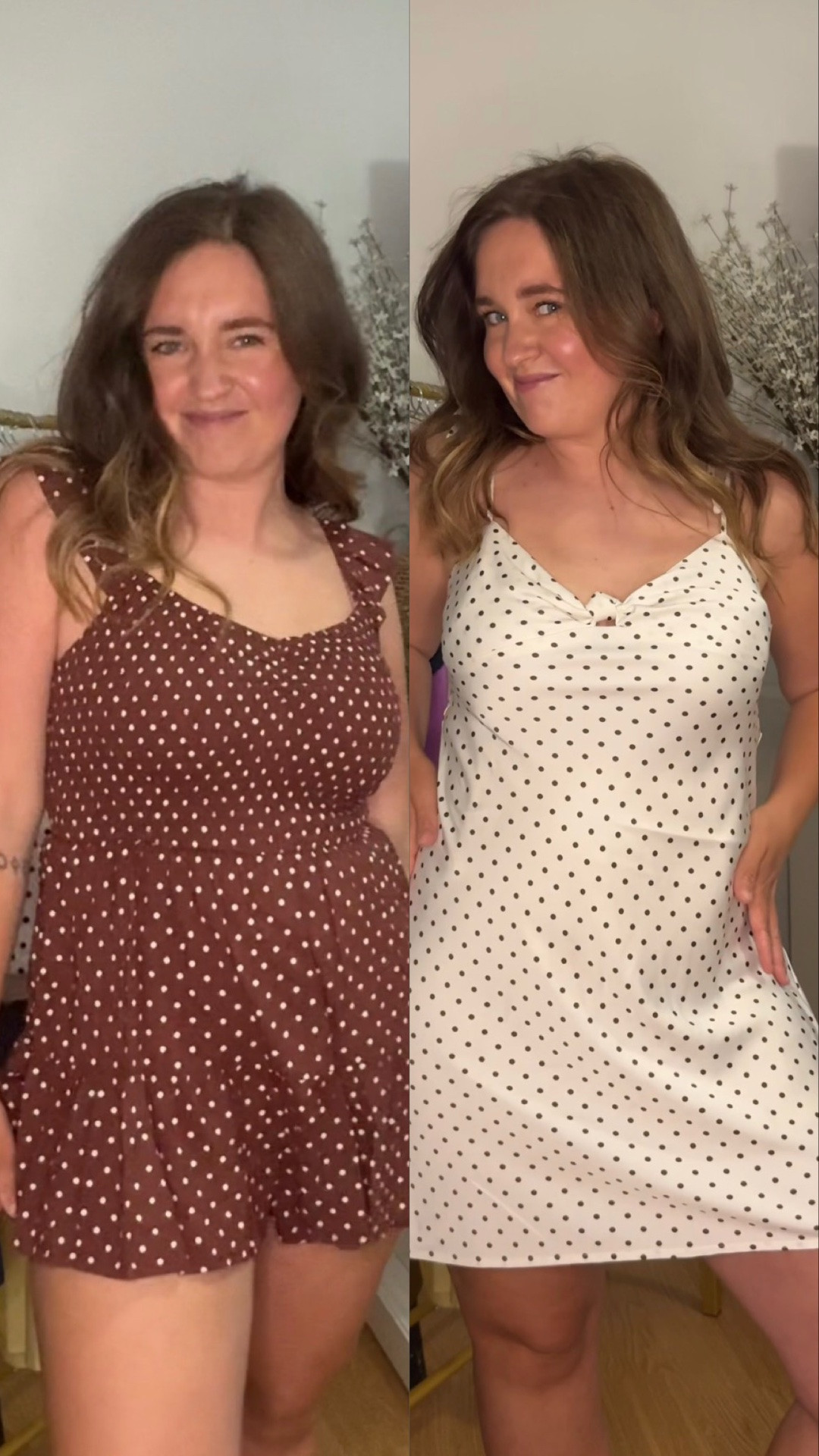 Polka dots are officially having a moment, and Walmart understood the assignment! 🤍 These two dresses are so flattering, comfortable, and perfect for everything from brunch to vacations to everyday errands. Which one are you picking—Dress 1 or Dress 2? 👗✨

Everything is linked in my LTK! 🤍

#WalmartFashion #WalmartFinds #WalmartStyle #AffordableFashion #SummerDress #PolkaDotDress #LTKStyle #LTKFashion #OOTD #BudgetFashion #MomStyle #EverydayStyle #FashionFinds #SummerOutfit #DressSeason

#LTKgrwm #LTKootd #LTKSeasonal