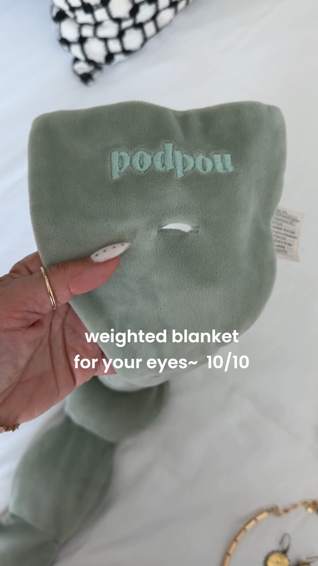 Has helped with my sleep BIG TIME!!!!
Everyone needs this weighted blanket for their eyes!!!!

#LTKselfcare #LTKmomlife #LTKCon