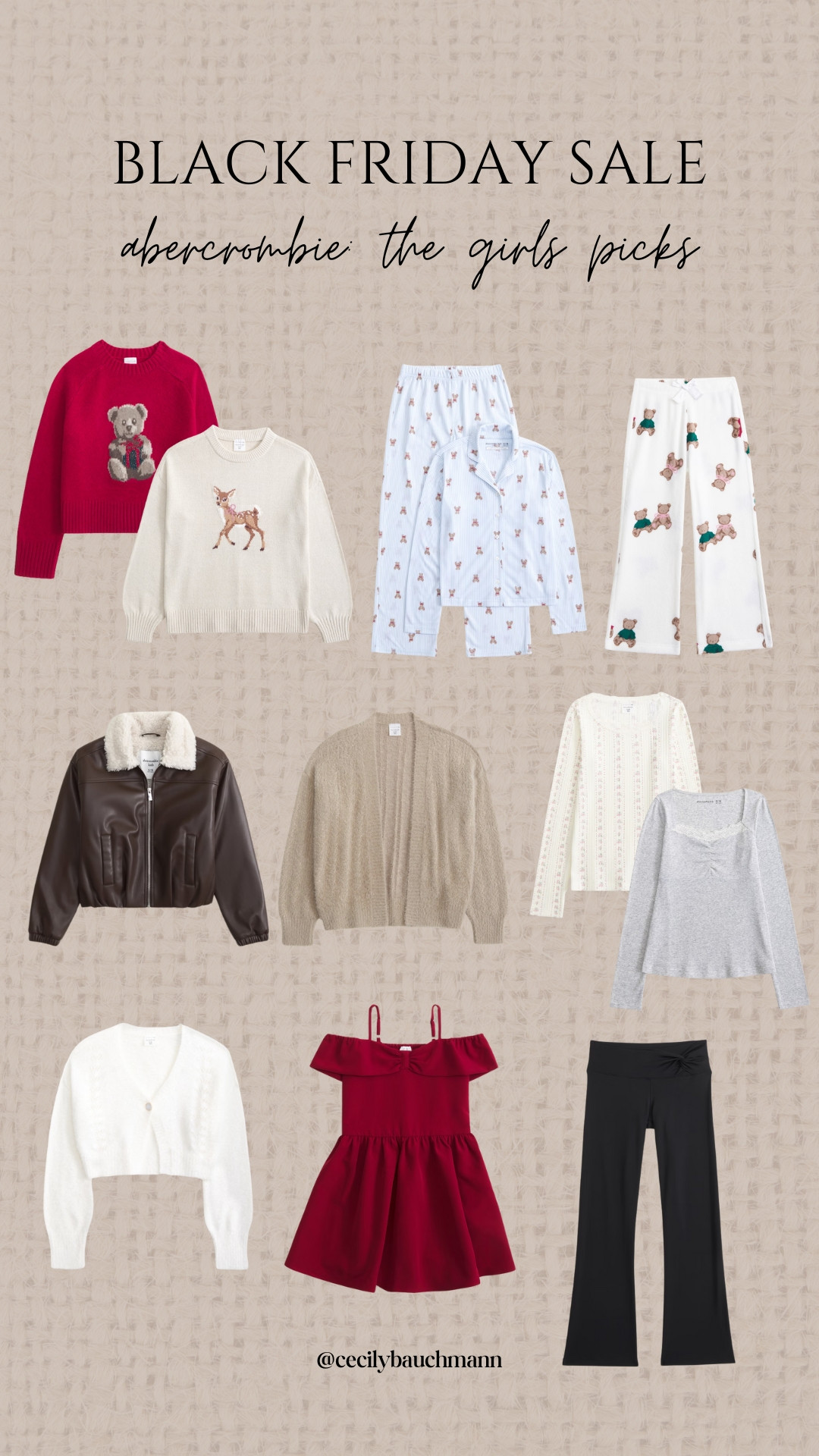 What the girls picked out from the Abercrombie Black Friday sale!  

 #LTKCyberWeek #LTKGiftGuide #LTKHoliday