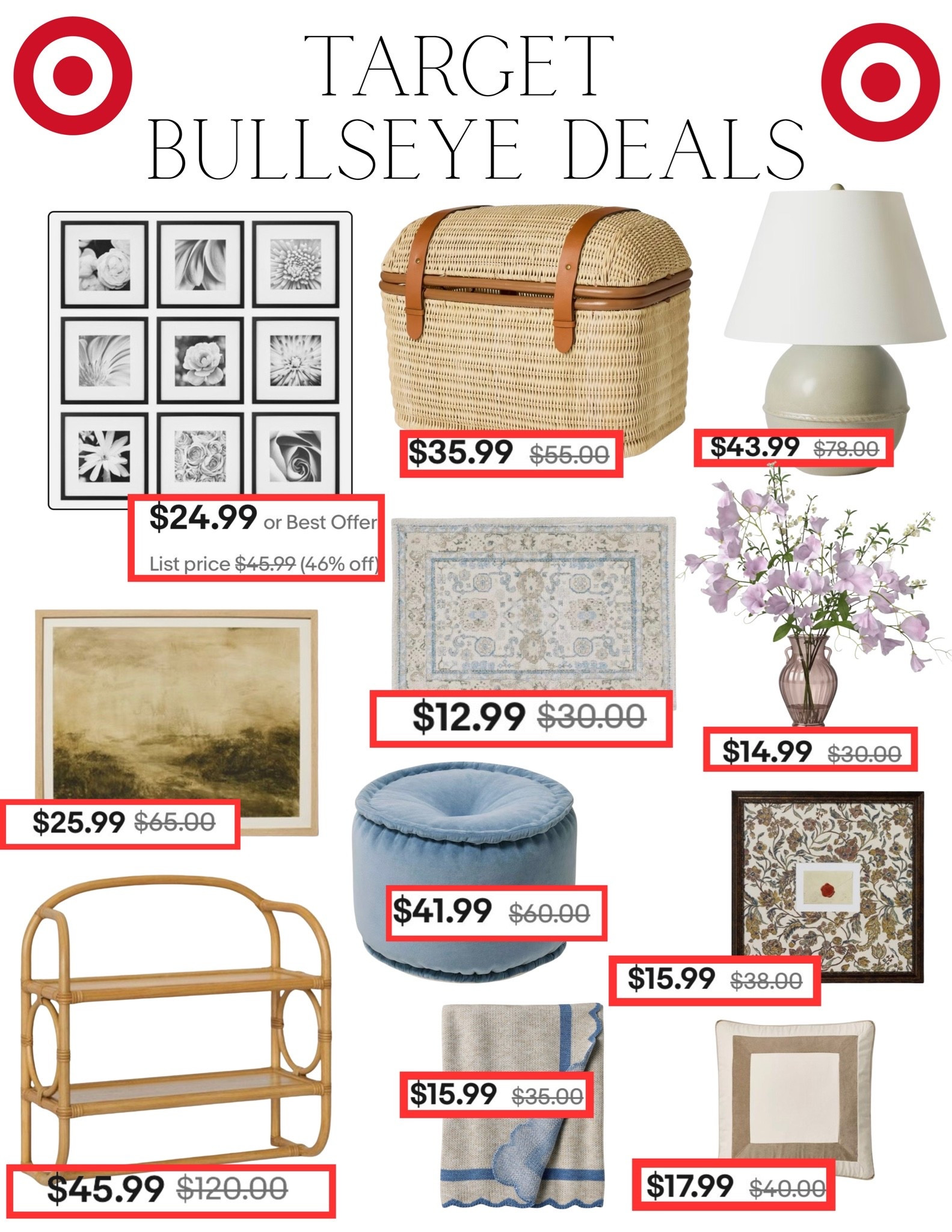 Insanely low prices on Target's Bullseye Deals Ebay page! 🎯🛍️🏃‍♀️

#LTKSaleAlert #LTKSeasonal #LTKHome