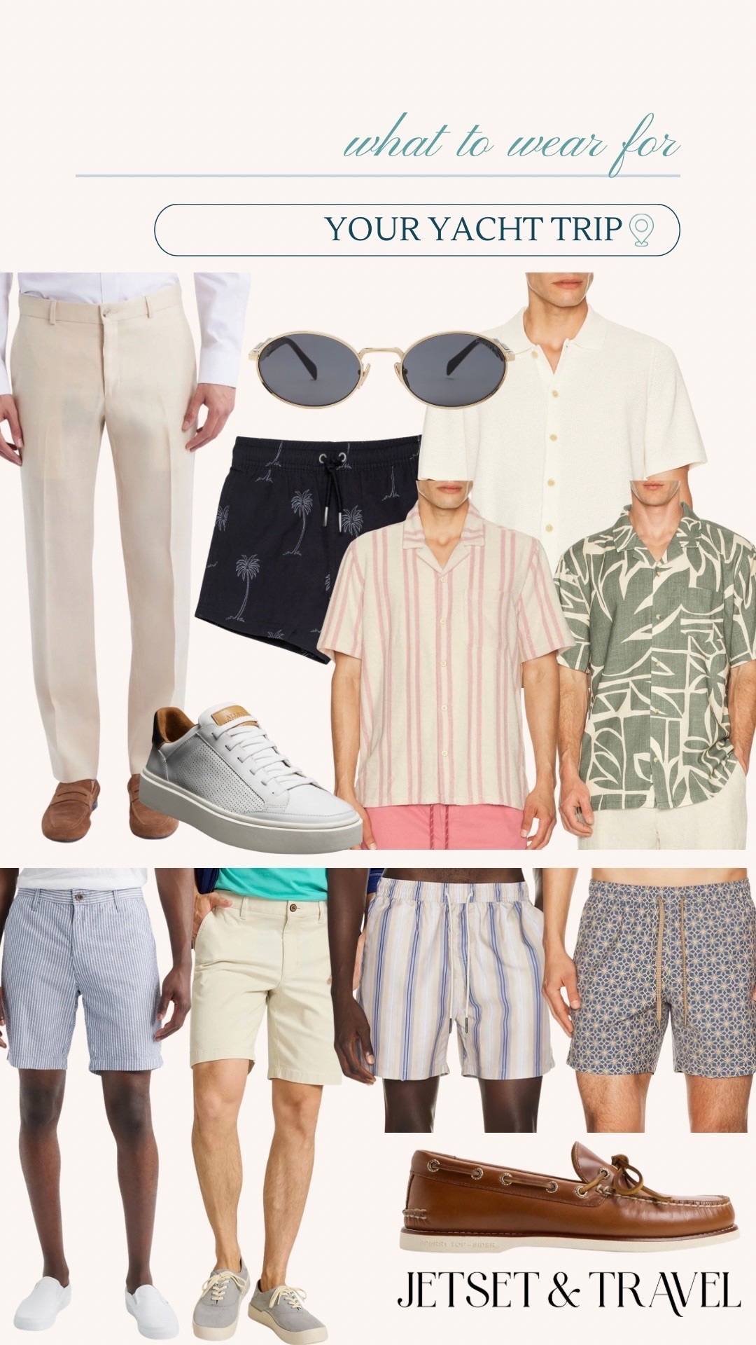 Of course we had to share a little men’s yacht fashion as well! I personally think these Dior sunglasses can elevate just  about any outfit. 😎 I’ve linked some fun button up shirts, as well as some swim trunks and linen shorts. These linen pants would be a great option for dinner. I’m also loving these leather slip on sneakers! 

#yacht #yachttrip #revolve #revolvemens #nordstrom #dior #linen #mensswim #mensshoes #swimtrunks #linenpants #resortwear #travel

#LTKTravel #LTKSwim #LTKMens