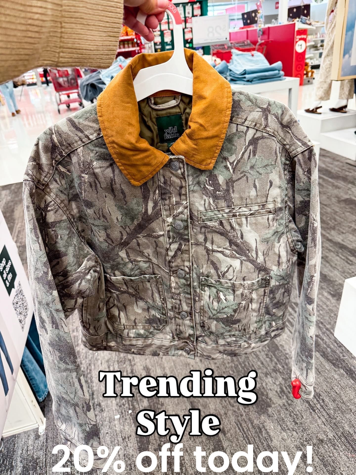 20% off today! Target jacket

#LTKFindsUnder50 #LTKFindsUnder100 #LTKStyleTip