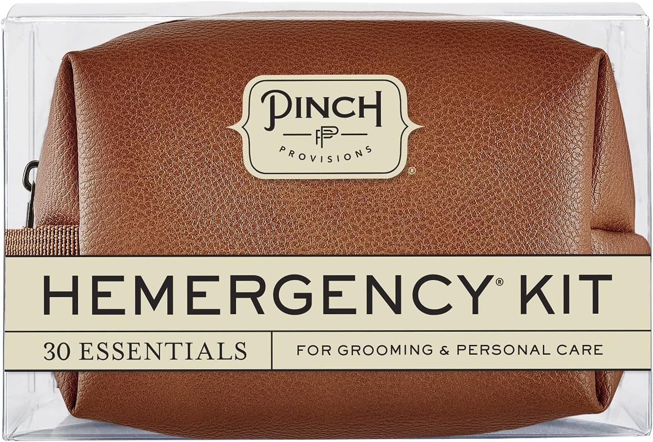 Pinch Provisions Hemergency Kit for Men, Includes 30 Style & Grooming Essentials, Gift & Accessor... | Amazon (US)