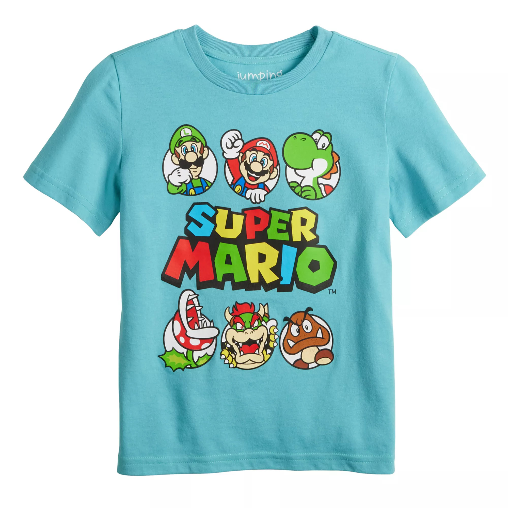 Boys 4-8 Jumping Beans® Super Mario Group Graphic Tee | Kohl's