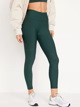 High-Waisted PowerSoft 7/8 Leggings for Women | Old Navy (US)