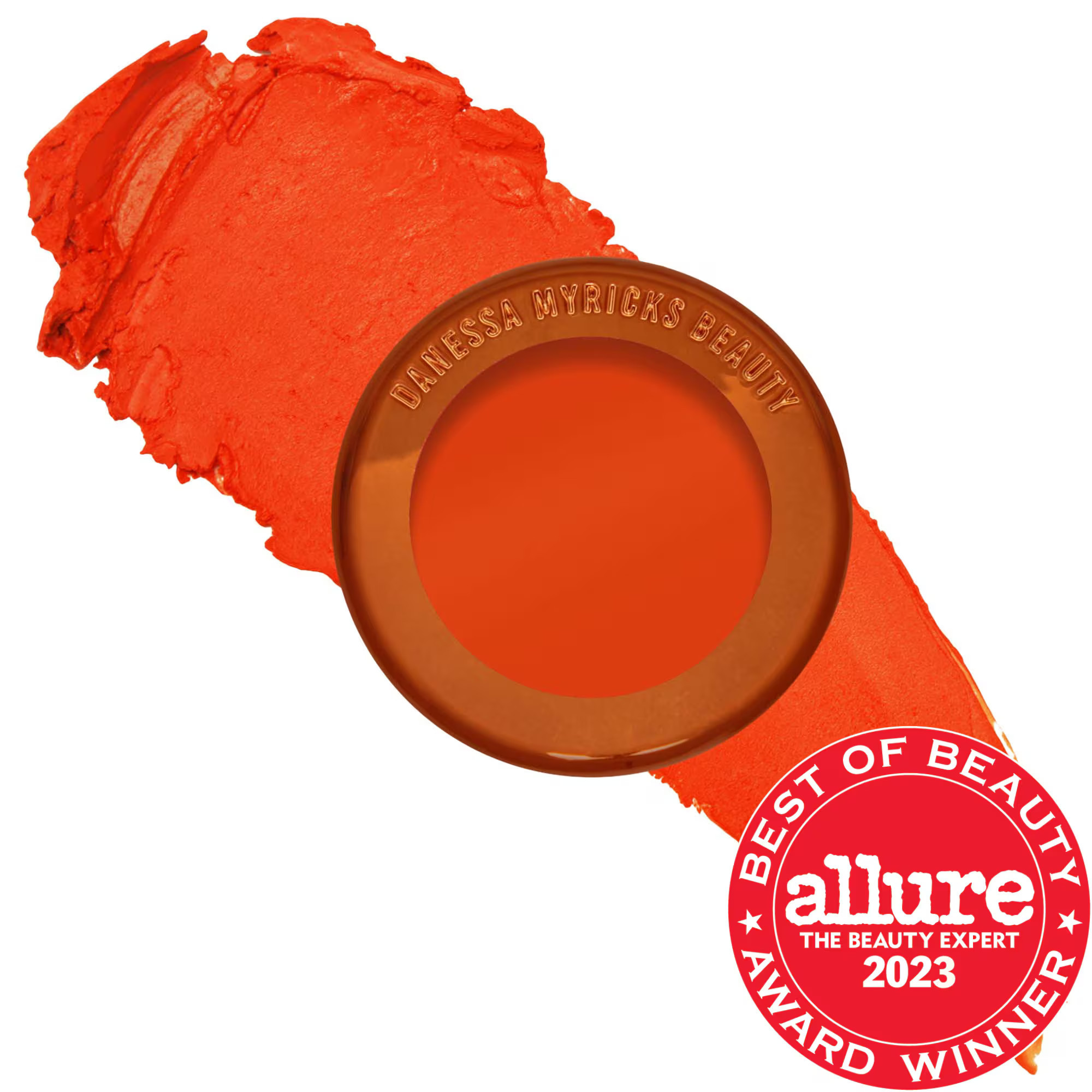 Danessa Myricks Beauty Yummy Skin Blurring Balm Powder Flushed - Matte Color for Cheek & Lip Golden Hour 0.21 oz / 6 g | Sephora (US)