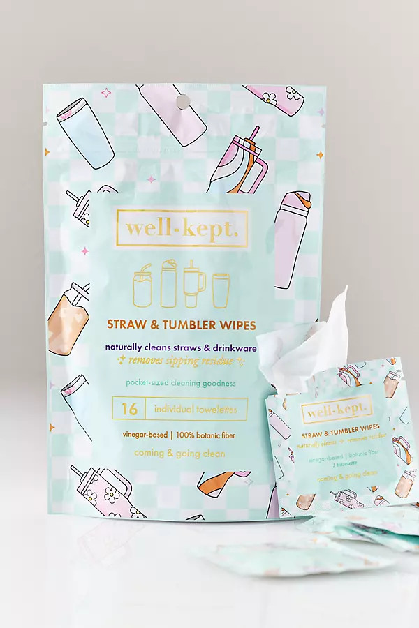 Well-Kept Straw & Tumbler Wipes | Anthropologie (US)